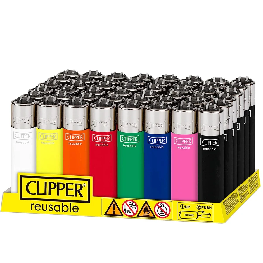 Clippers Lighters Wholesale Spain Lighters With Custom Logo Mix Color