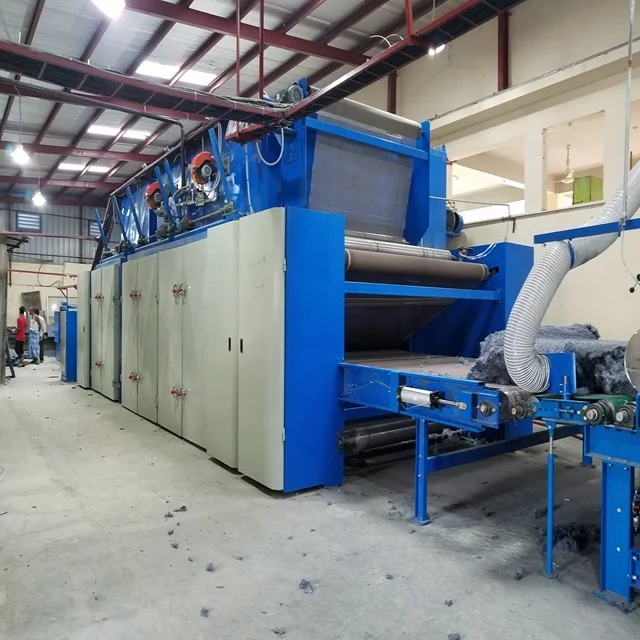 Ёмкость 1000 кг/ч HONGYI-большая емкость Airlaid кокосовый коик/машина из отработанного волокна для татами-матрацов