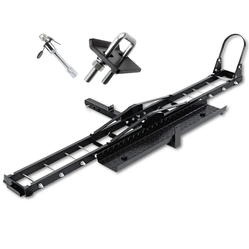 Heavy Duty Steel Hitch Mount Motorcycle Carrier Suv Car Rear Motorcycle Rack Buy Motorcycle