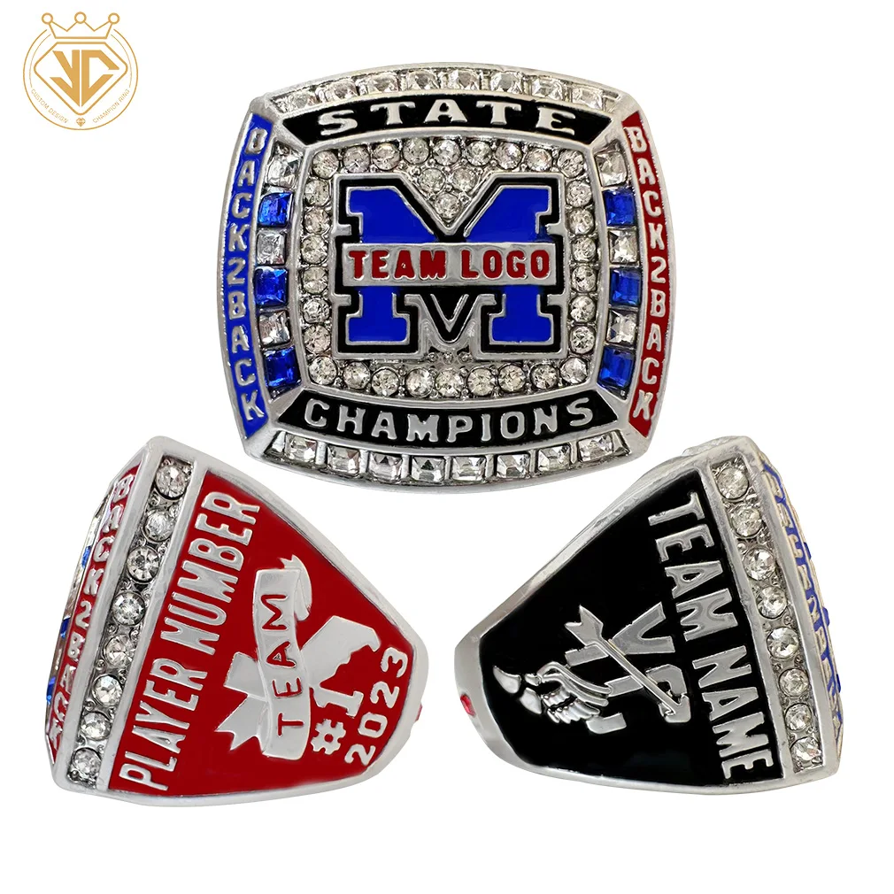 Custom Baseball Softball Usssa Youth Championship Rings Basketball ...