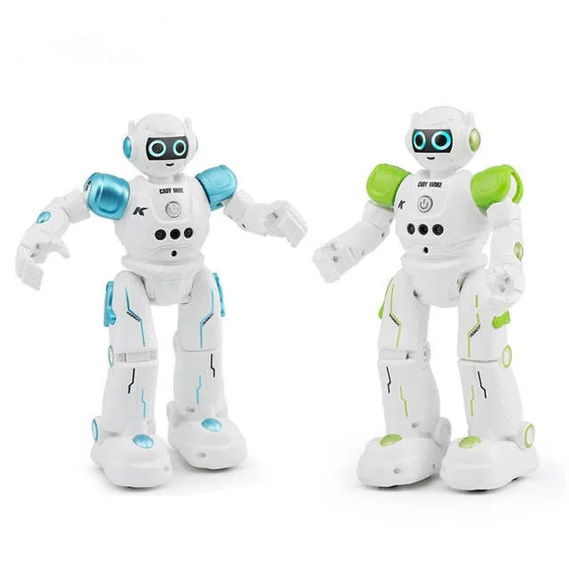 JJRC R11 Cady Robot Smart Robot Toy with LED Light Sliding Mode Touch Response Gesture Sensing RC Mini Robot for Kid Best Gift