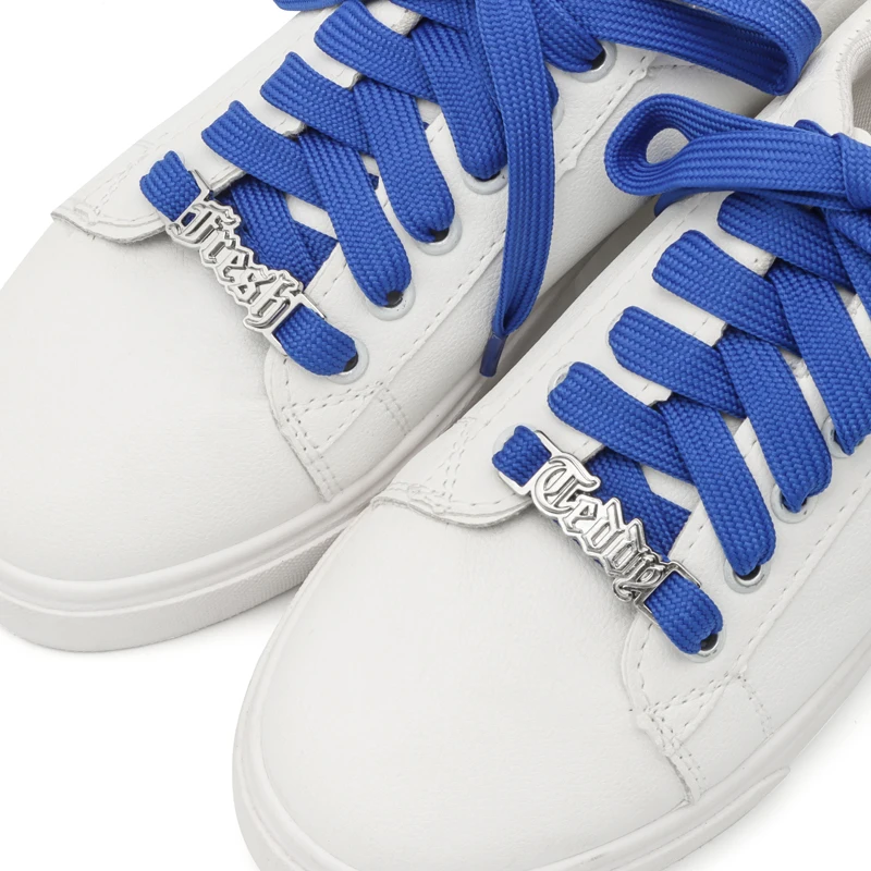 2025 High Quality Personalized Shoe Lace Lock Silver Charm