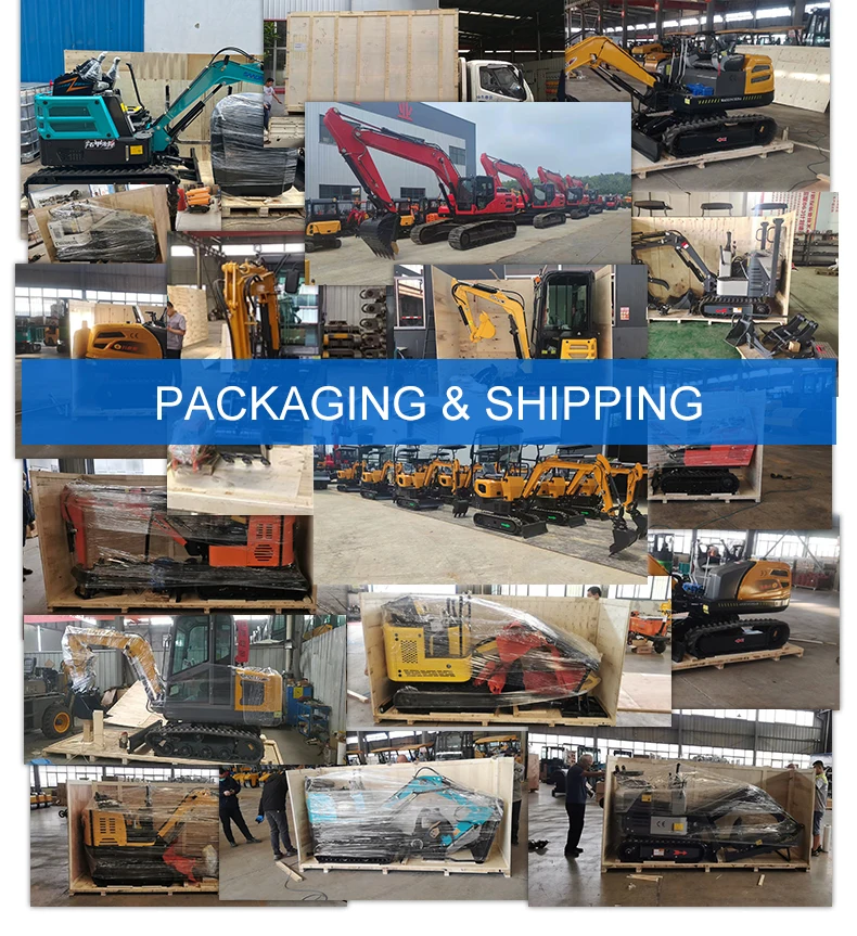 Free Shipping Epa Euro 5 Mini Excavator Ton 1ton 1.2ton 2ton 3ton 3.5 ...