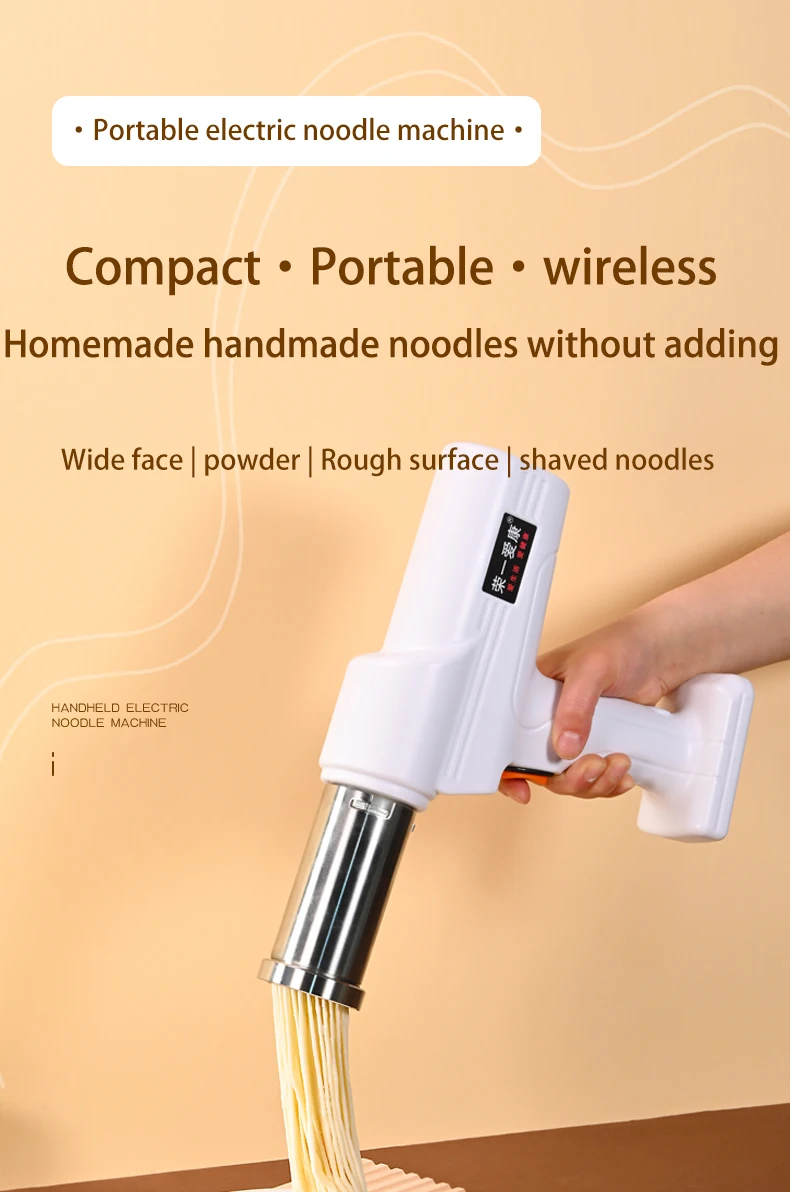 Automatic Stainless Steel Hand Crane Spaghetti Fettuccine Noodle Dough