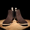 Brown+plush lining