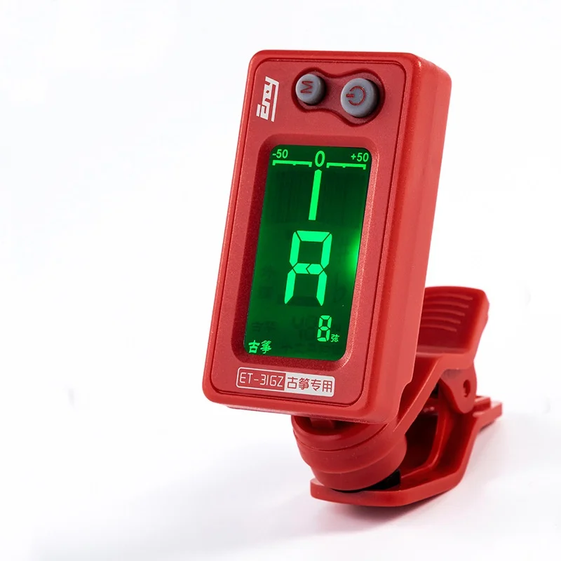 Digital Tuner Chinese Zither Tuner Mini Portable Multi-function Electric Tuner Universal Accessory