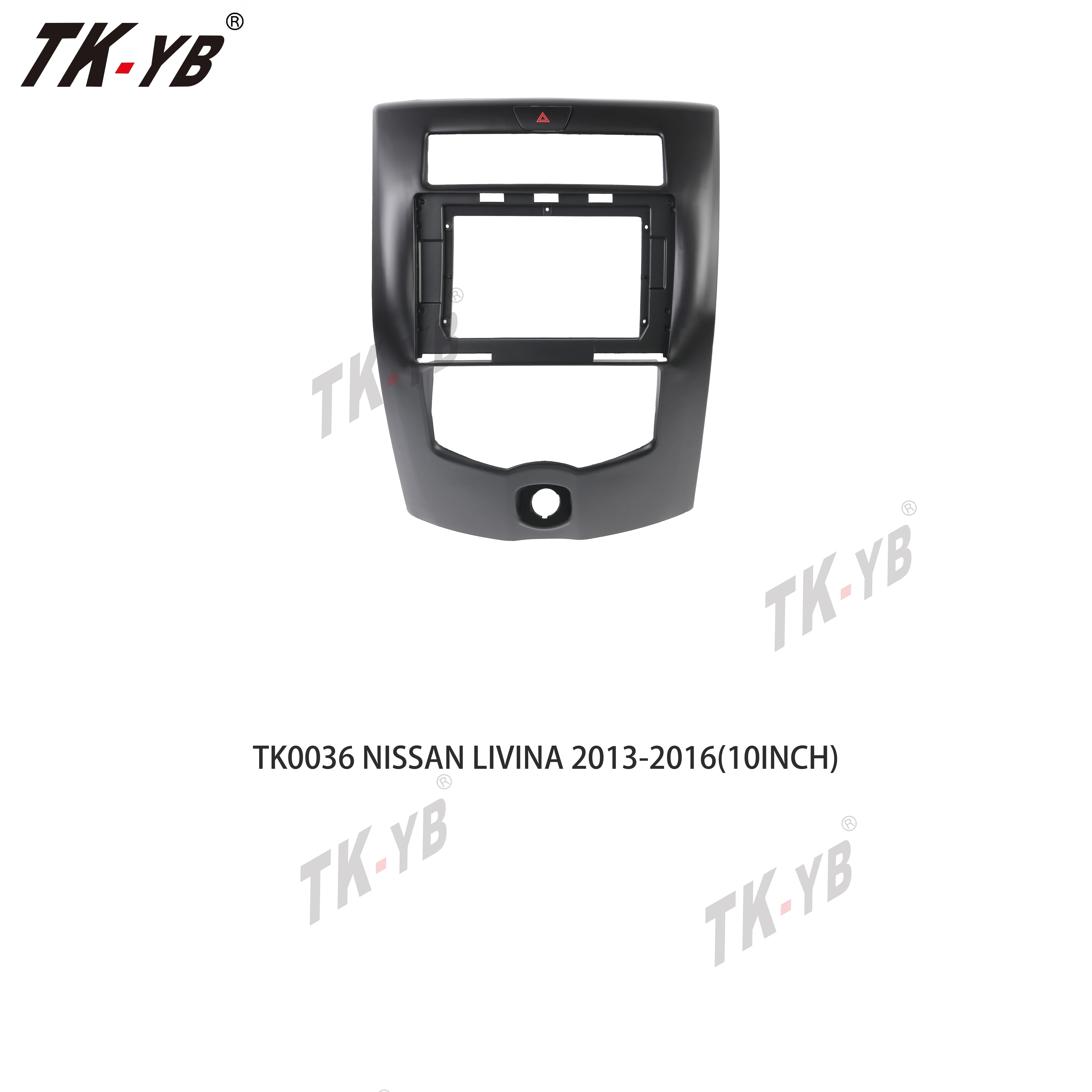 9 Inch Dashboard Fascia Frame Part Car Stereo Holder & DVD for NISSAN LIVINA 2013-2016 Interior Trim Panel 1 Year Warranty
