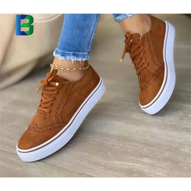 High Quality Anti Slip Breathable Microfiber Leather Upper Casual Shoes for Outdoor Walking
