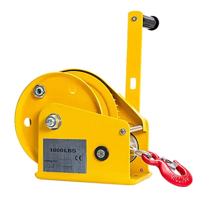 Easy Operate Hand 1200LBS Small Manual Winch Price