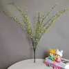 Green willow buds