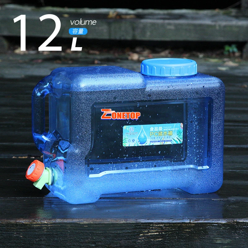 Free Sample 5 8 12 15 18 20 22 25 Litre Ltrs Liter Plastic Square Outdoor Water Jar With Tap