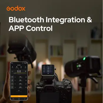 Godox X3 Pro C X3 PRO-C TTL Wireless Flash Trigger for Canon Camera,2.4GHz LCD Touchscreen Flash Transmitter,Built-in Lithium detail image