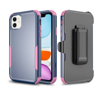 360-degree desktop phone holder belt clip drop-proof full-cover case for iPhone13 pro max for Samsung case