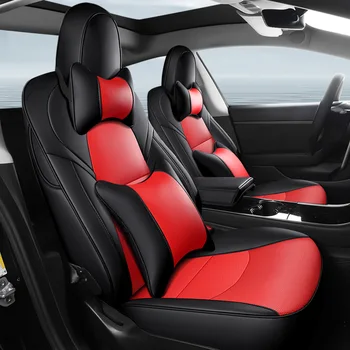 full set luxury Designer  rexine  leather protector waterproof luxury car seat cover