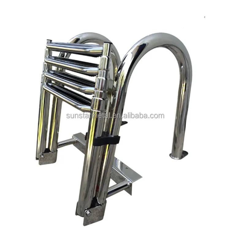 Stainless Steel Boat Ladder - Durable & Safe Marine Hardware