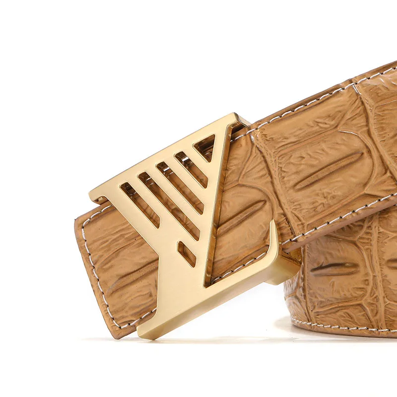 2023 Wholesale Luxury Designed Brands Customized Belt Advanced Leather