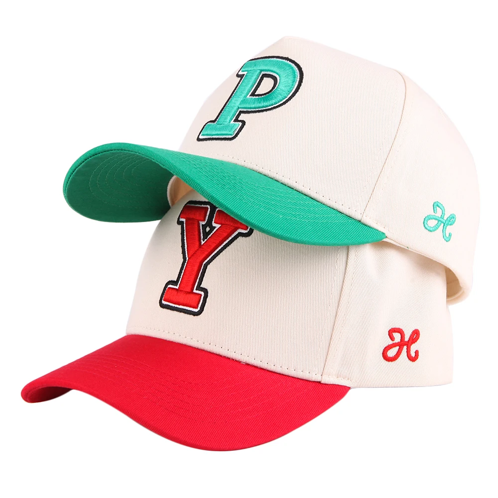 New Fashion Low Moq 3d Embroidery Custom Cap Hats Men Baseball Caps