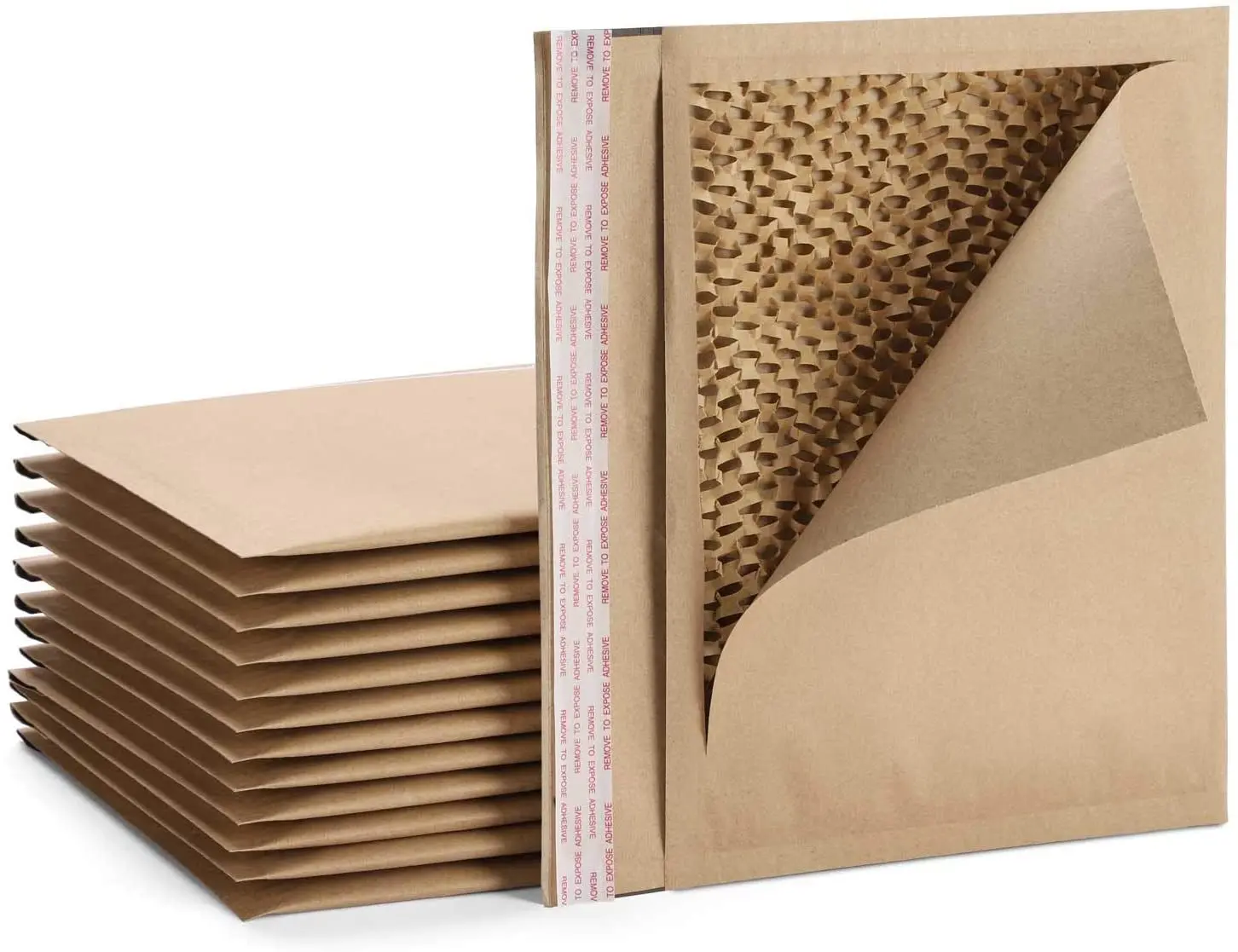 Wholesale A4 Size Eco Kraft Paper Mailer Shipping Packaging