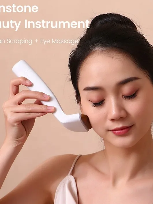 Double Massage Head Beauty Device Eye Acupoints Stick Vibration Face