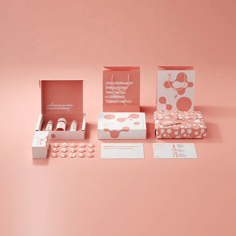 skin product packaging