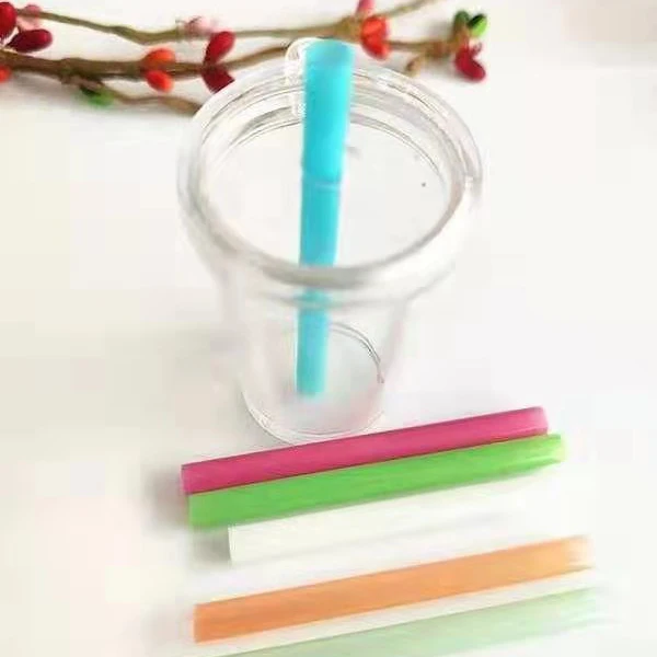 Floating Creative Hot Selling Empty DIY Flat Top Mini Flat Cover Tea Cup Shape Keychains Acrylic Key Chain With Colorful Straws