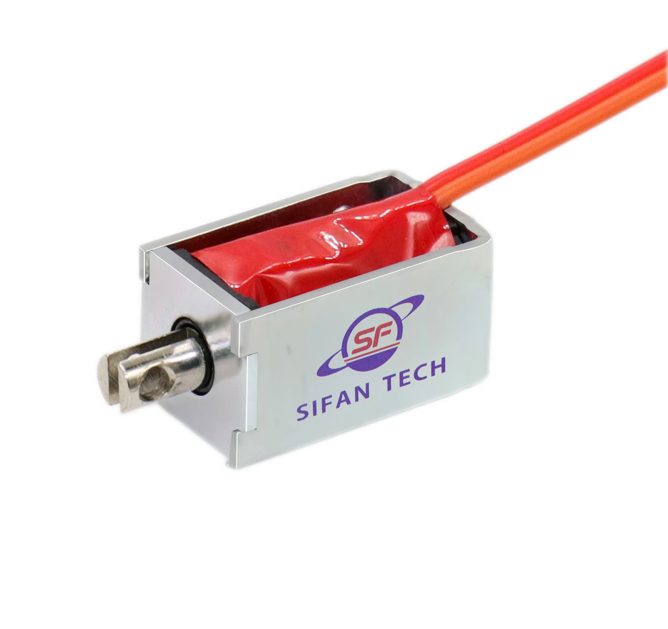 Miniature solenoid actuator DC3V micro push pull latching solenoid lock DC12V 24V bistable double coil long stroke 35mm solenoid
