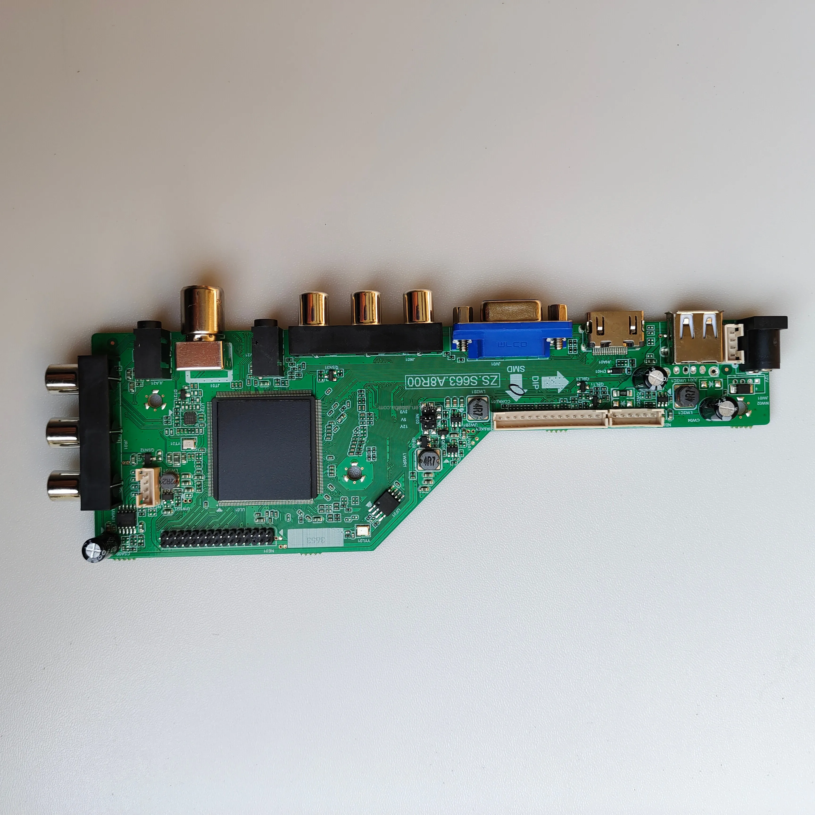 Universal LED TV Motherboard ZS.S663.A8R00 with DVB-T2, Optional