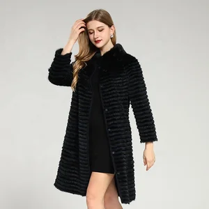2022 Fur Women's Customized Mink Coat Can Be Worn on Both Sides