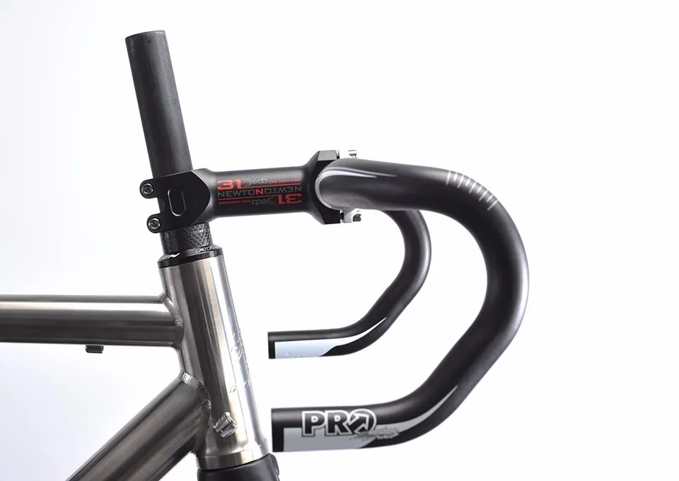 Titanium Road Geavel Bicycle Bent Handlebar Bike Parts