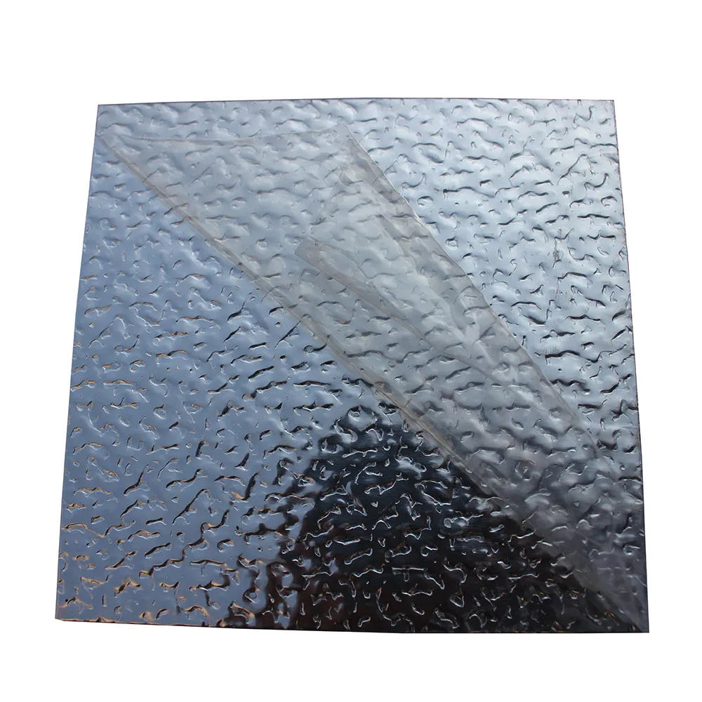 Insect refrigerator pattern embossed aluminum mirror sheet reflective plate cold storage lamps reflector 1100 1070 1080 1060