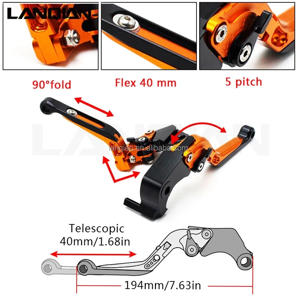 Для YAMAHA TMAX500/TMAX530 2008-2018 2009 2010 универсальные Мотоциклетные аксессуары складной Выдвижной регулируемый тормозной рычаг