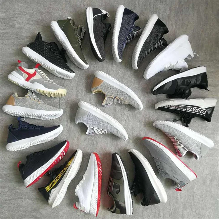 Stock Liquidation Stock Lots Casual Comfort Used Shoes Fashion Men