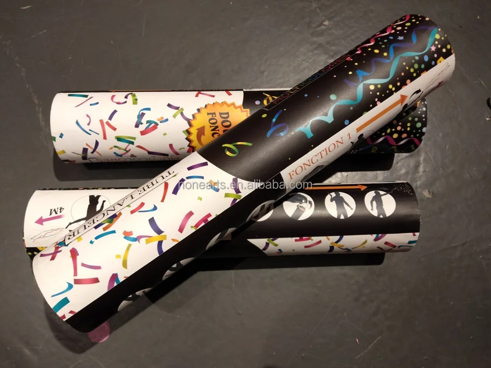 Celebrating Popper Paper Foil Confetti Hand Throw Confetti Popper