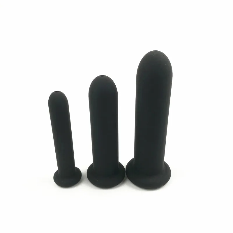 Disposable silicone vaginal dilators set and anal dilator set for women men