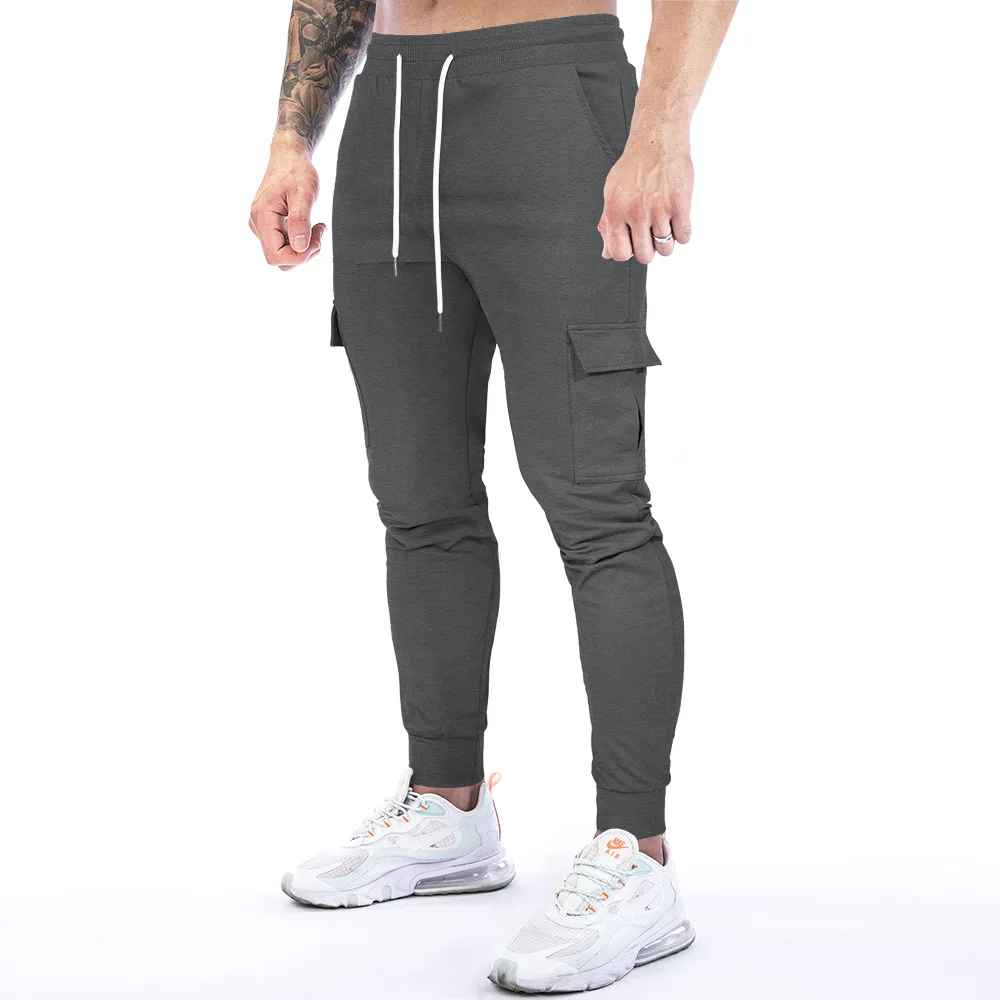 Hombres Sueltos Activa Atlético Casual Jogger Pantalones Con Bolsillos -  Buy Pantalones Con Bolsillos,Jogger Pantalones De Chándal,Casual Pantalones  De Chándal Product on Alibaba.com