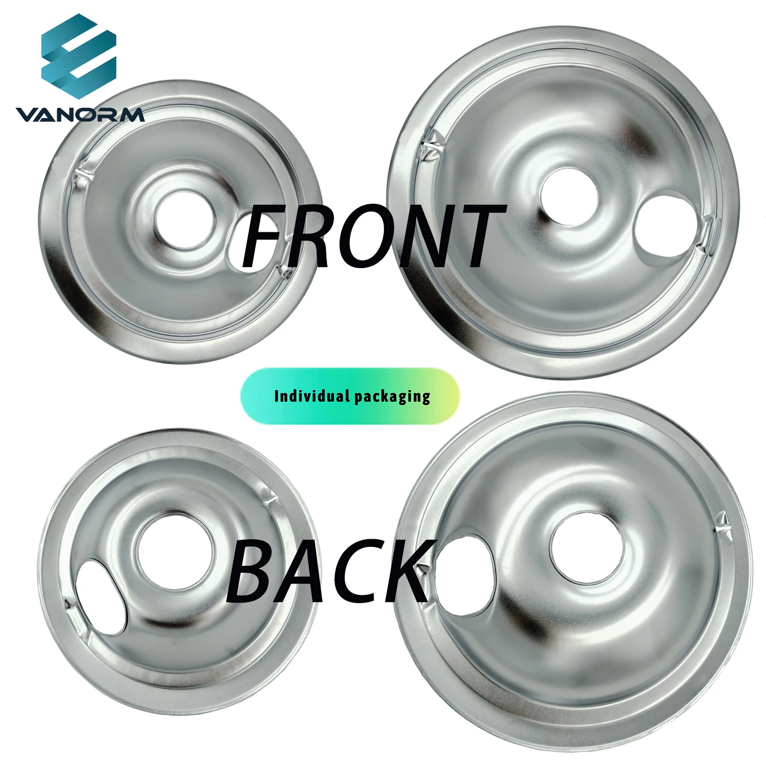 GE Electric Range Drip Pans