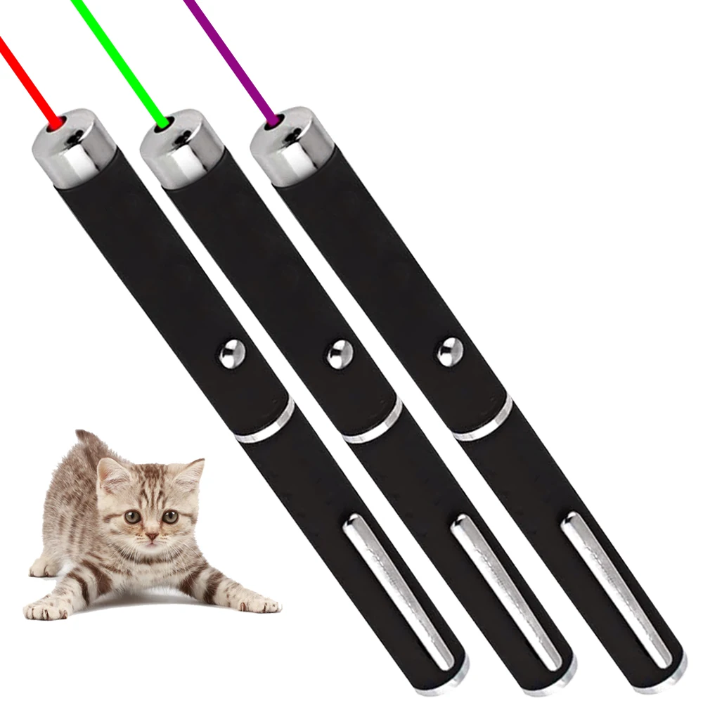 Cat Laser Pointer Toy Long Range Fun for Felines
