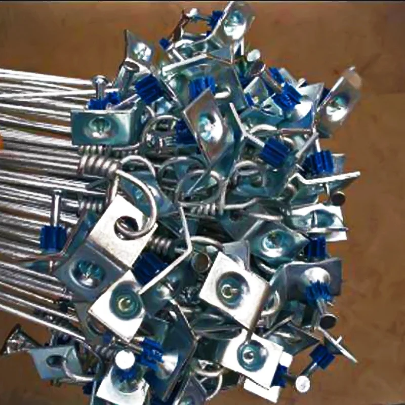 High Quality New Product Galvanized Pre-Tied Ceiling Wire Hanging Wire Nail Hot Sale Steel Rods for Roof Bending