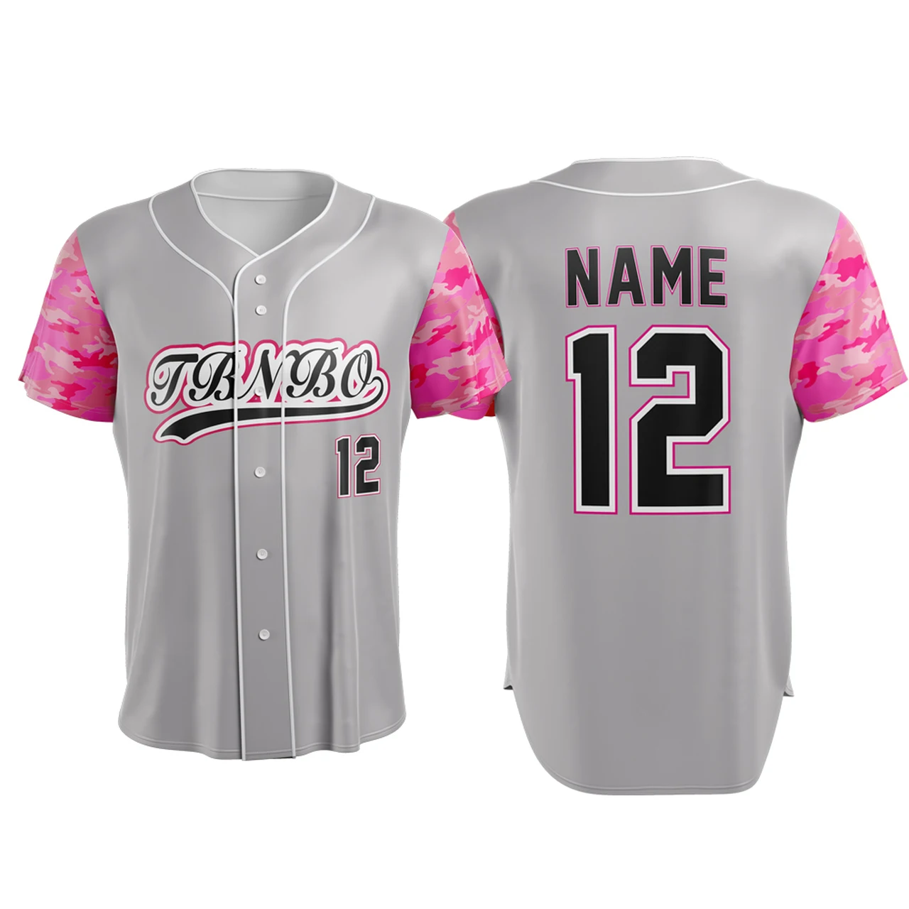 pink softball jerseys custom - full-dye custom softball uniform