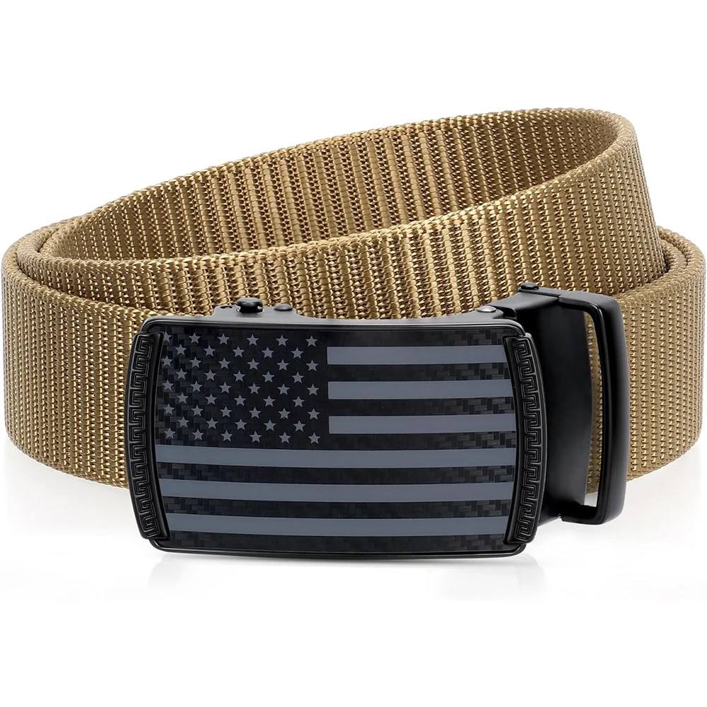 Fashionable Breathable Durable Adjustable Training Multifunctional Tactical Belt Men Nylon Ratchet Belts