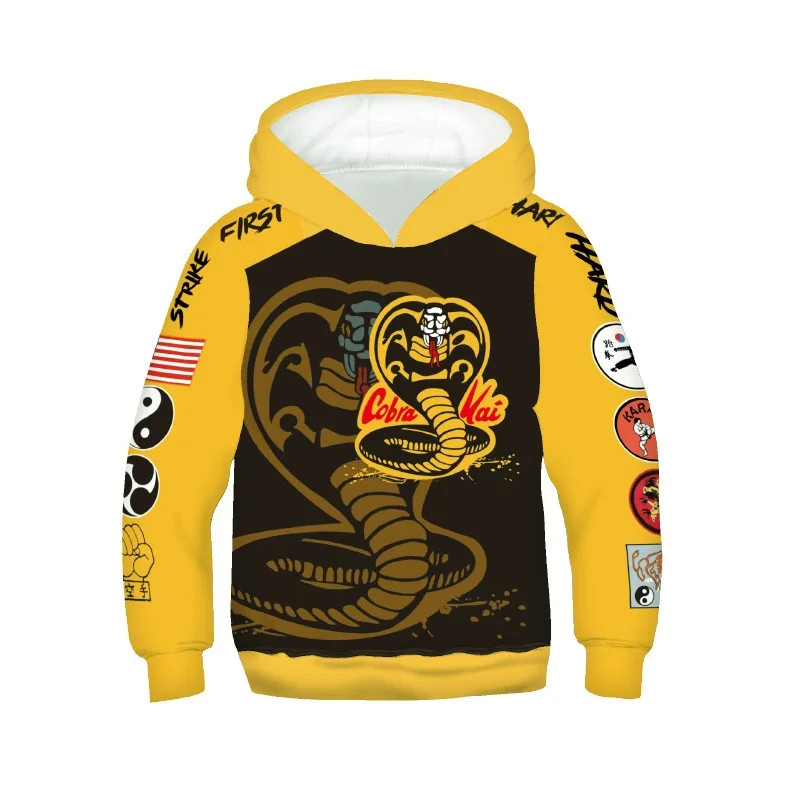 New Karate Kid Val Armorr Men Cosplay 3D Hoodie Jacket Pullover Sweatshirt Shirt 