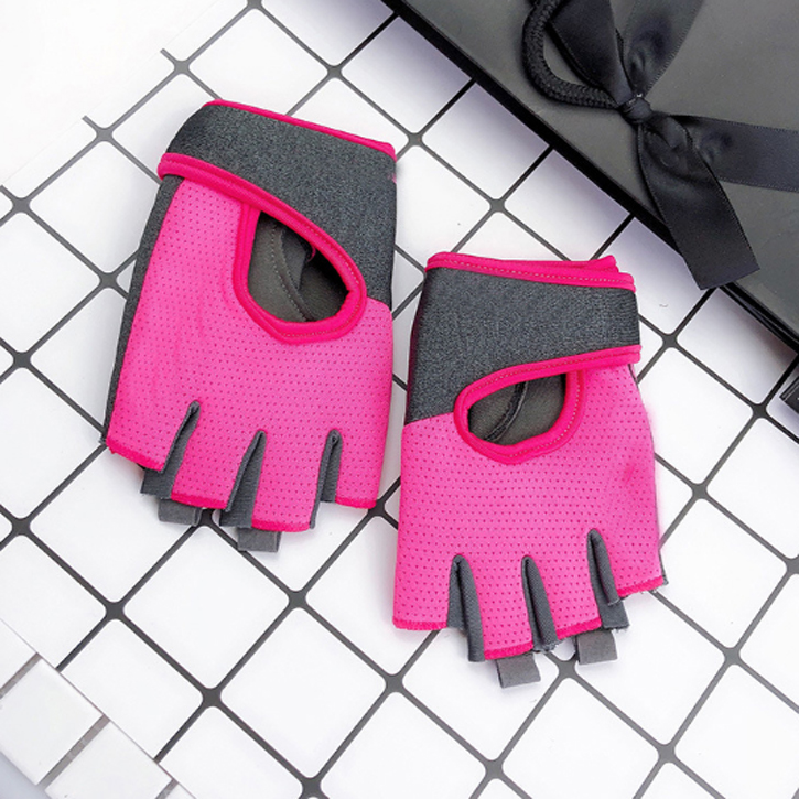 Перчатки для фитнеса для женщин, для йоги, для велосипеда, Нескользящие, половина пальцев, дышащие, одежда, оборудование для гантели, спортивные перчатки для мужчин