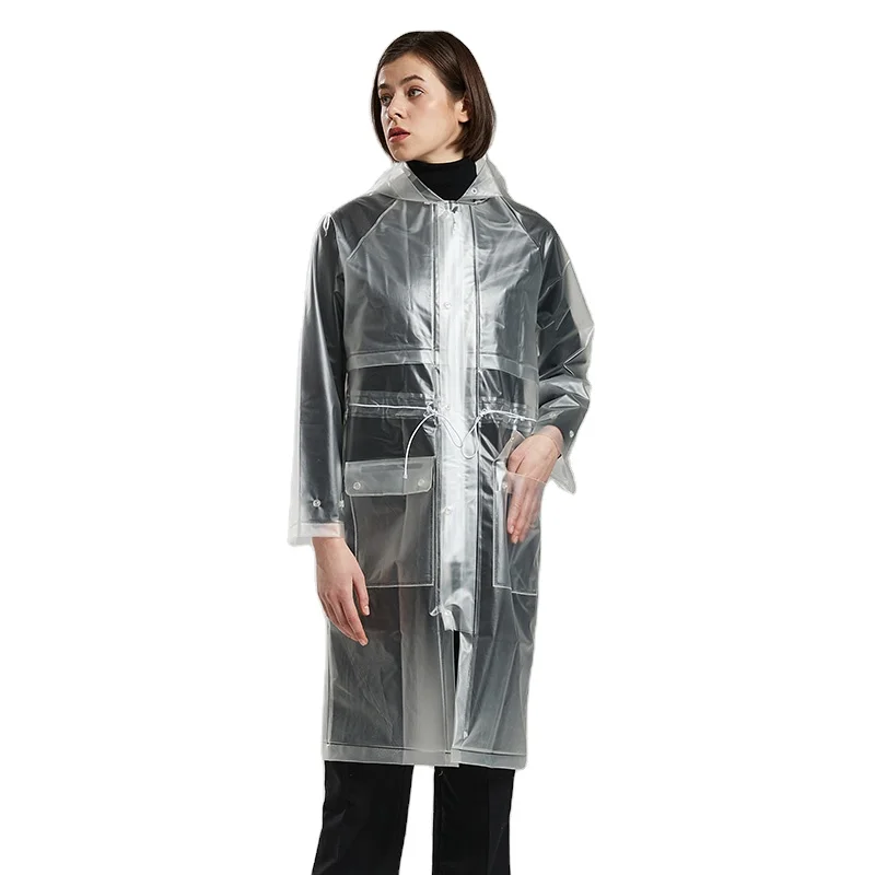 HIGH Quality TPU Fabric Raincoat Waterproof Raincoat Transparent Raincoat Poncho for Outdoor