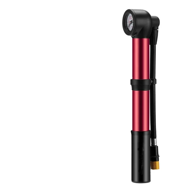 Aluminum alloy tubeless presta valve and portable and lightweight pump