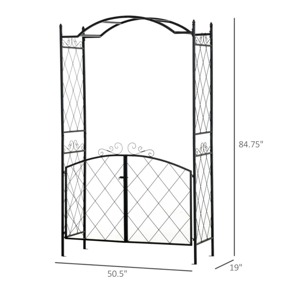 Garden Metal Garden Rose,Arbor Arch High Decorative Wedding Arch Arbor ...