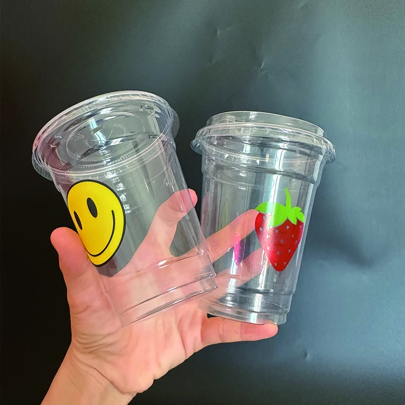 1100 plastic cups Gusto 9 oz. Clear Plastic Cups [100 Pack] Plastic Tumblers, Party Cups
