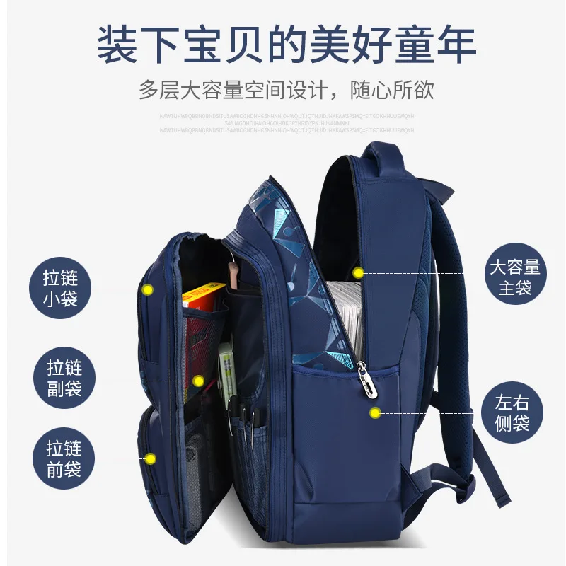 Waterproof Teen School Bags Boys Girls Sac a dos High Quality School Backpack for Teenag aperçu 5