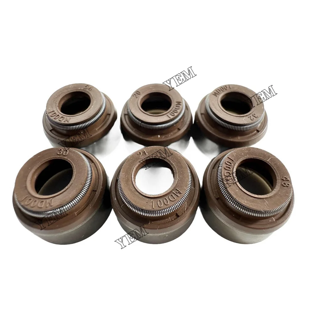 Valve Oil Seal Fit for ISEKI E3CD Engine