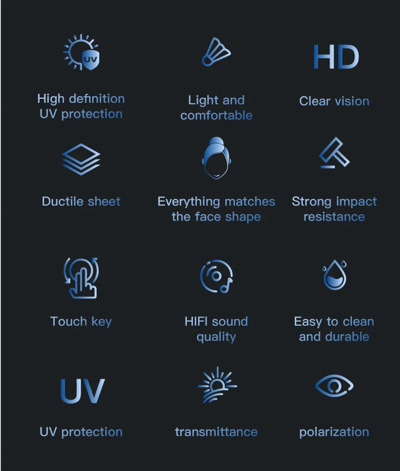 Chinese factory supplier supply  F07 Sports Lightweight Smart Sunglasses Uv Protection Waterproof Touch Key Bt Call Light Smart Glasses Wearable Headset 2025 - Buy Bluetooth Headset 2025 F07 Lightweight Smart smart Glasses Wearable Headset 2025 translation Glasses