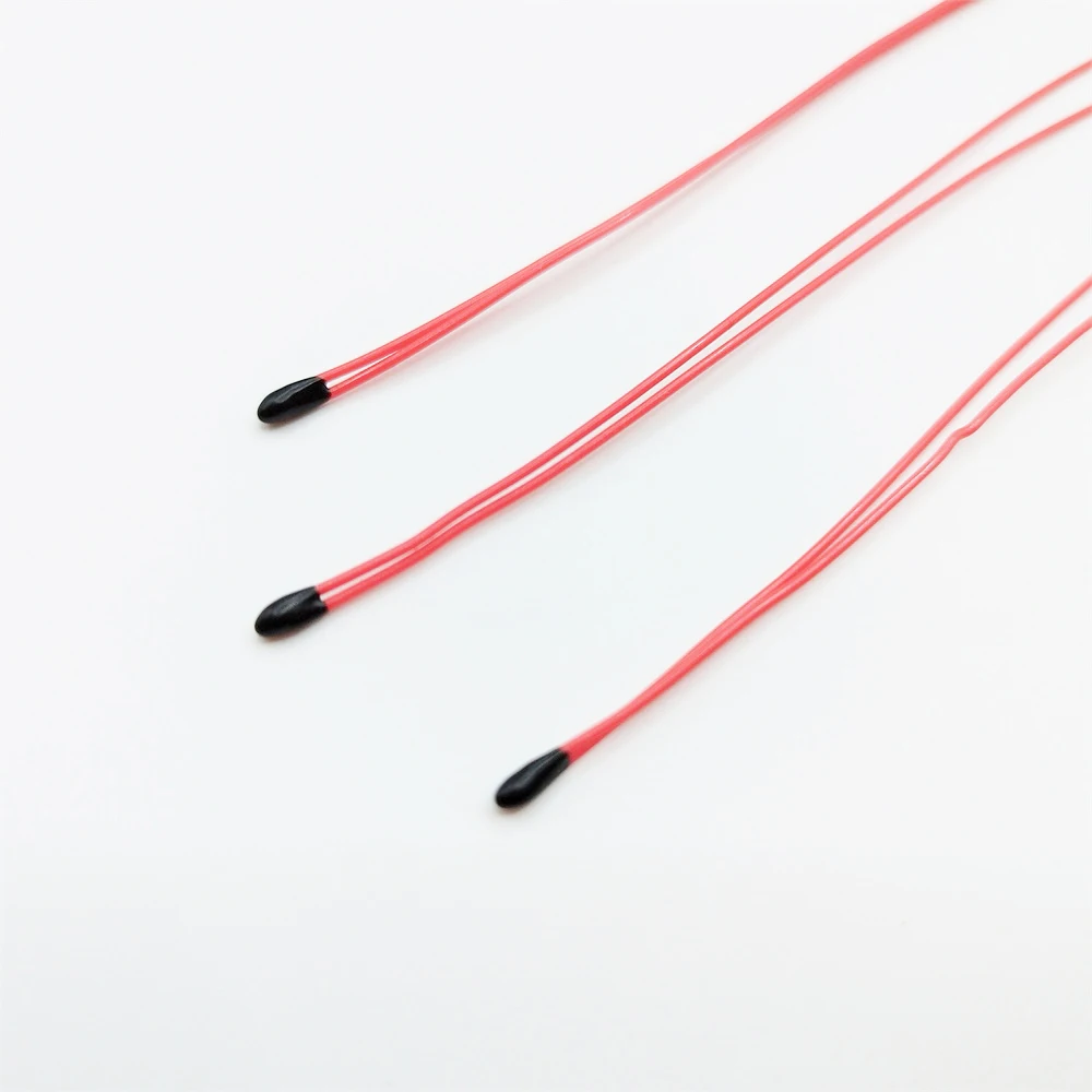 FOCUSENS  ntc 10k thermistor wire leaded Fast response enamelled wire thermistor for mobile phone wireless charging